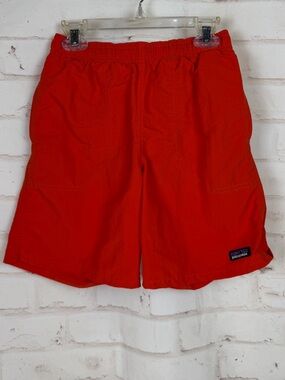 Kids Patagonia Baggies Size Medium Orange